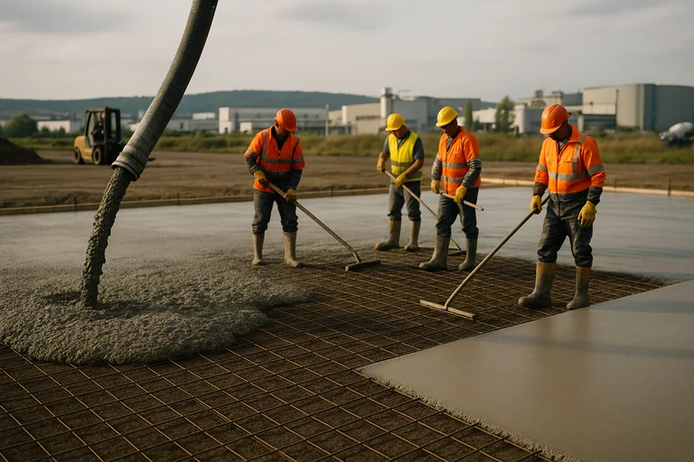 Dalle Béton Industrielle